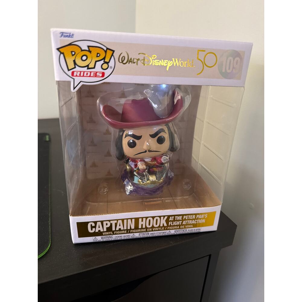 Captain Hook at the Peter Pan's Flight Attraction #109